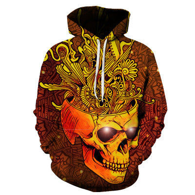 Hooded Wolf Sweatshirt