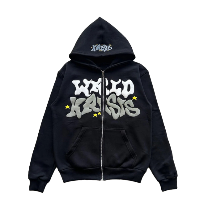 Zip Skull Sweatshirt