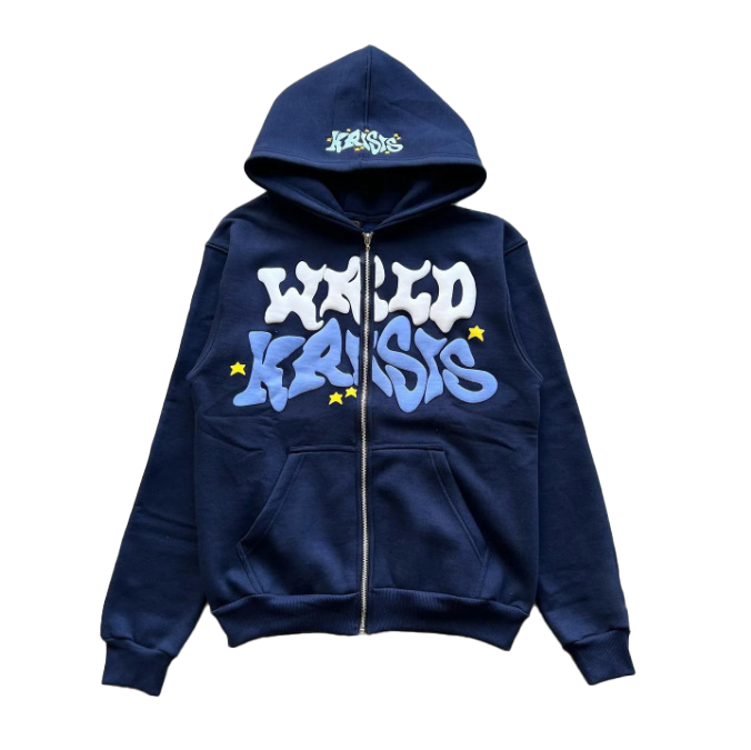 Zip Skull Sweatshirt