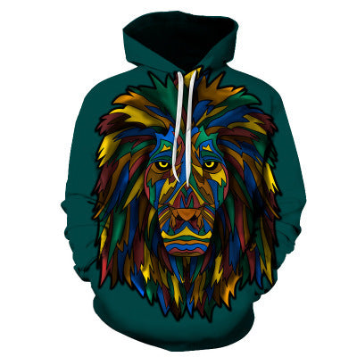 Hooded Wolf Sweatshirt