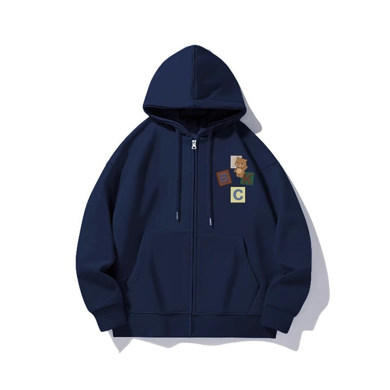 Zip Teddy Sweatshirt