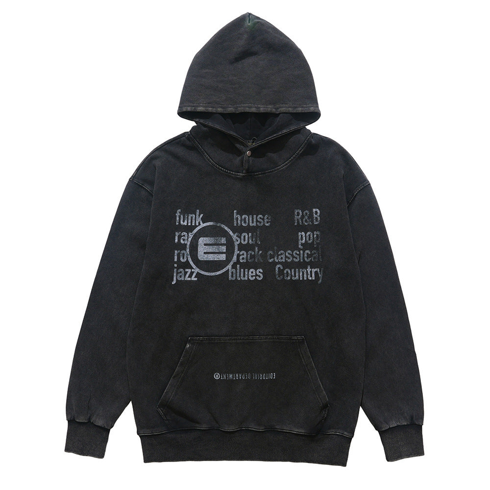 Hooded Used Sweatshirt