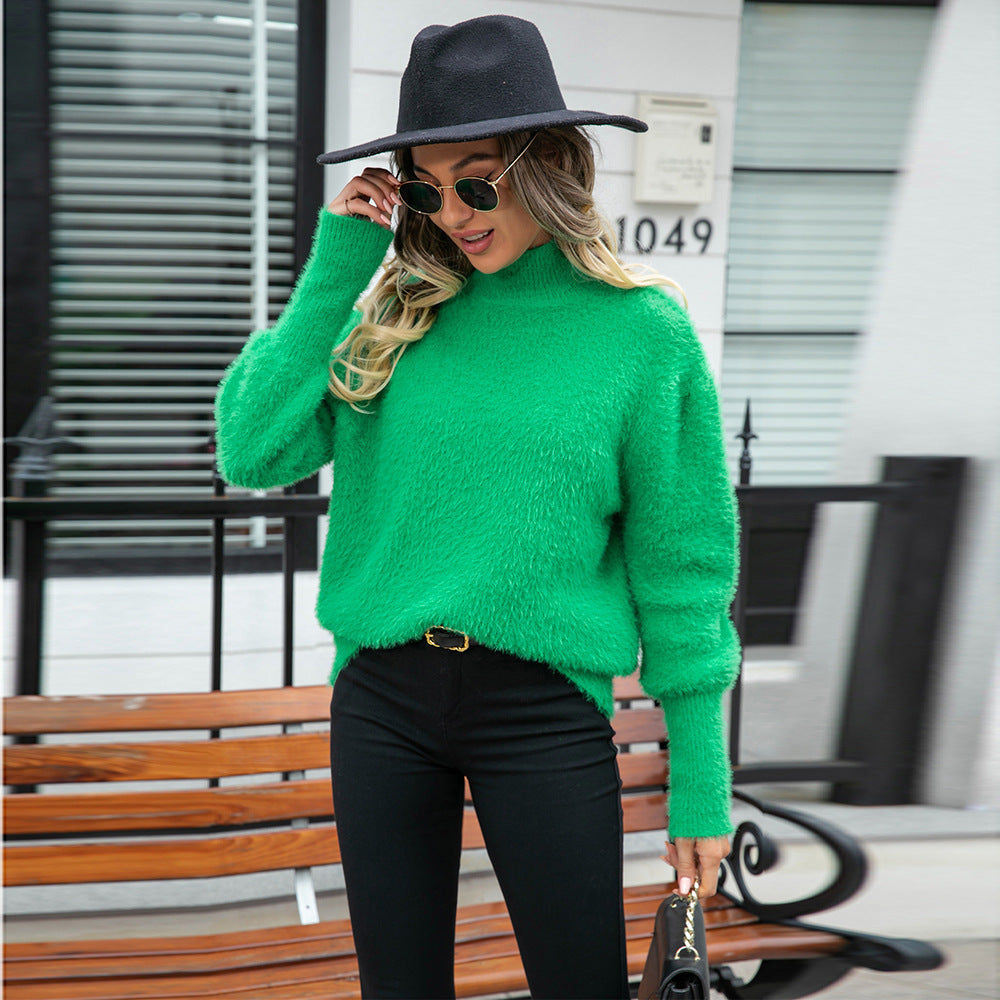 Fur Sweatshirt