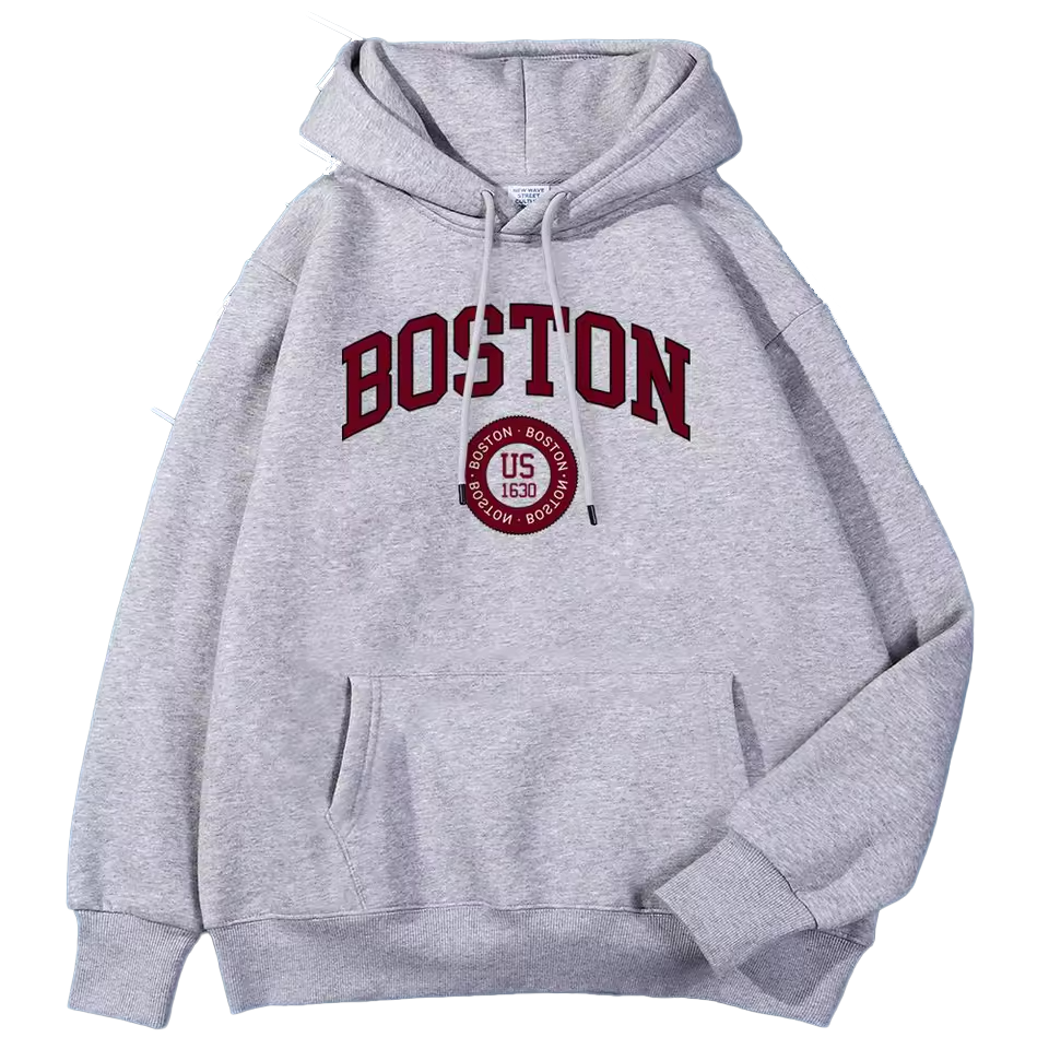 Hooded Boston Sweatshirt