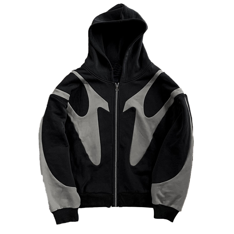Hooded Wave Jacket