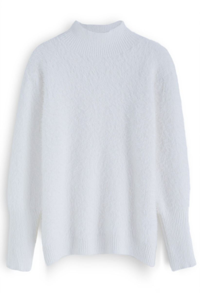Fur Sweatshirt