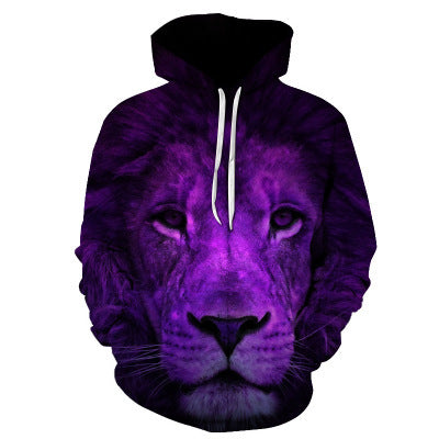 Hooded Wolf Sweatshirt