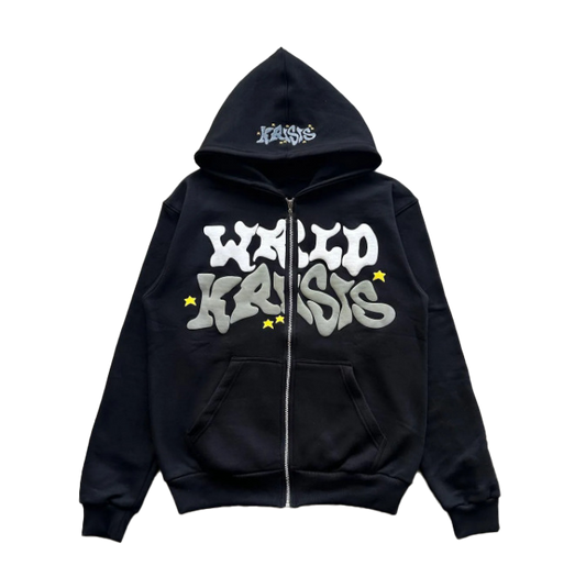 Zip Skull Sweatshirt