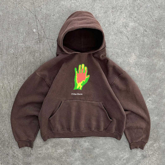 Hooded Hand Sweatshirt