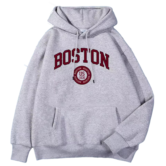 Hooded Boston Sweatshirt